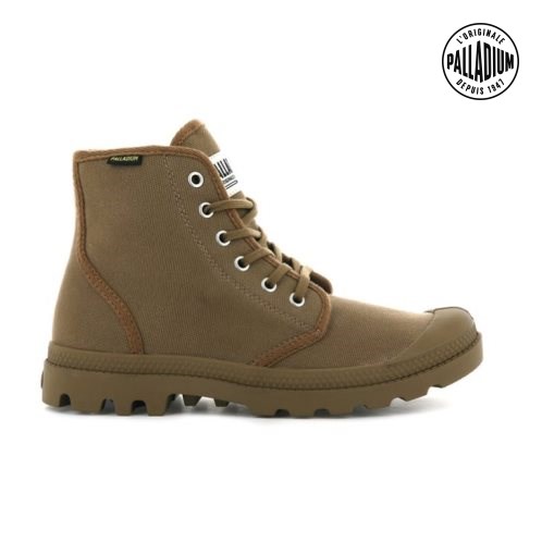 Bottes Palladium Pampa Hi Originale Homme Marron | FR YOK609C